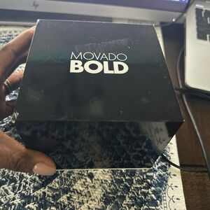 Movado Black and Purple Box
